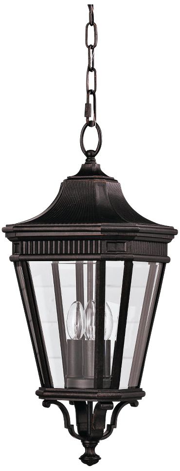 Cotswold 21 1/2"H Grecian Bronze Outdoor Hanging Light