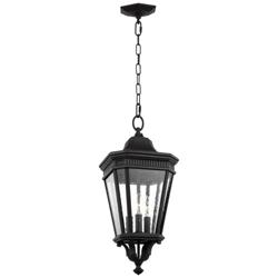 Cotswold Lane 21 1/2&quot; High Black Outdoor Hanging Light