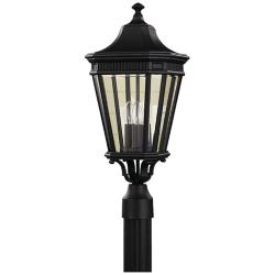 Cotswold Lane 22 1/2&quot; High Black Outdoor Post Light
