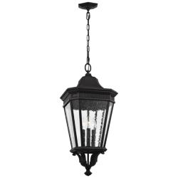 Cotswold Lane 26 1/2&quot; High Black Outdoor Hanging Light