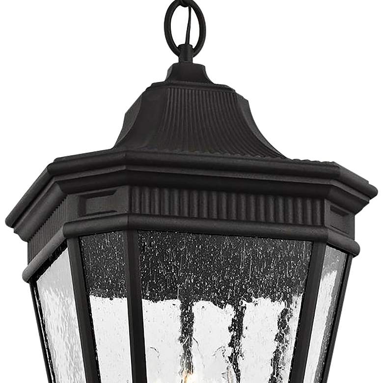 Image 2 Cotswold Lane 26 1/2 inch High Black Outdoor Hanging Light more views
