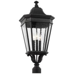 Cotswold Lane 27 1/2&quot; High Black Outdoor Post Light