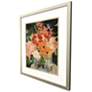 3_Cottage Flowers 37"W x 43"H Framed Art more views