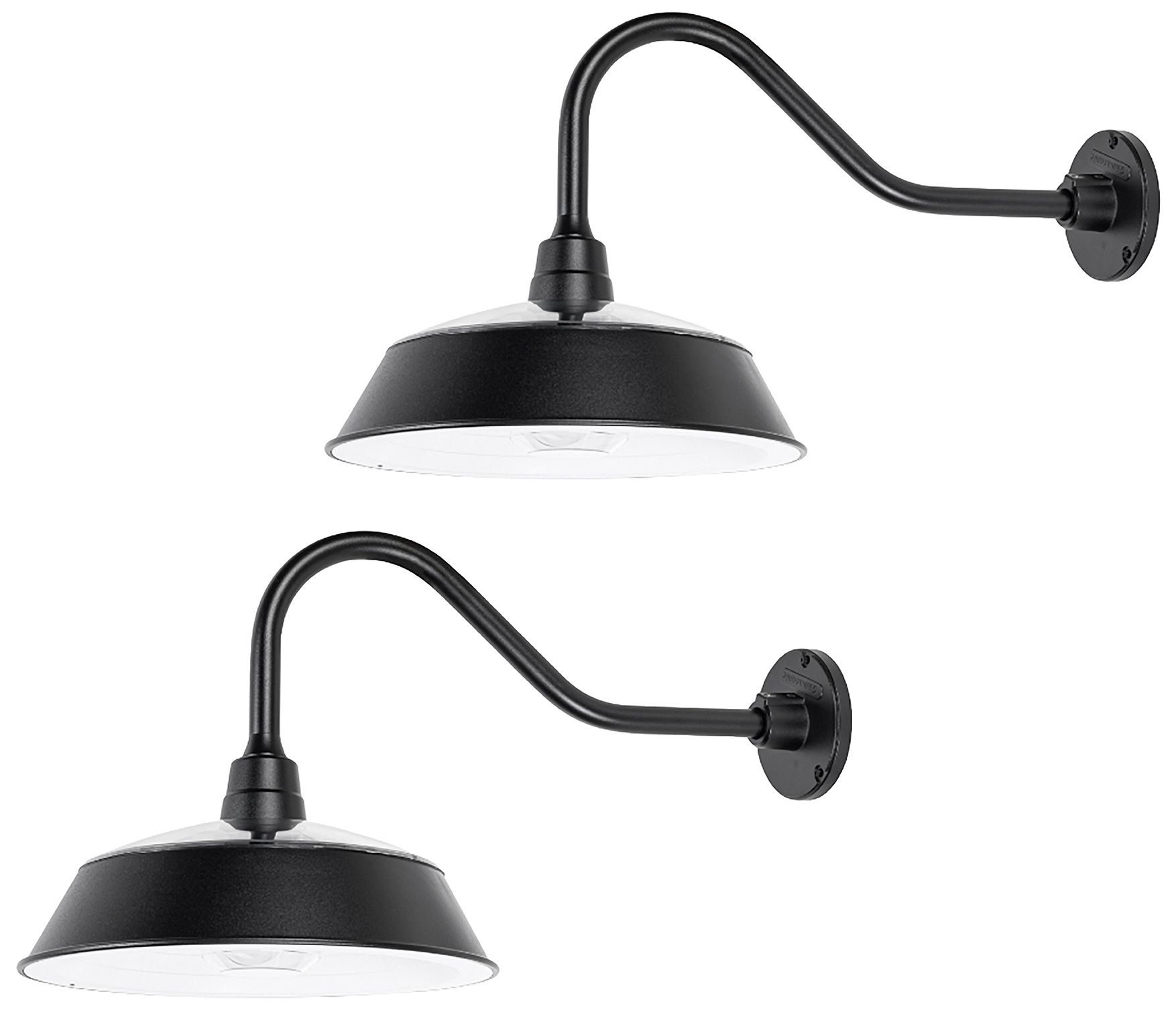 Image 2 Cottage Solar Barn Light 2 Pack