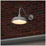 3_Cottage Solar Barn Light-Galvanized more views