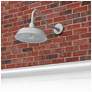 5_Cottage Solar Barn Light-Galvanized more views