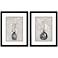 Cottage Spring 20"W x 26"H Framed Art Set of 2