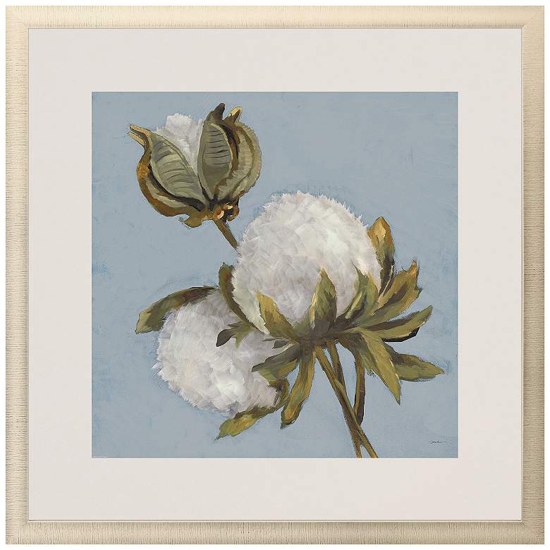 Image 1 Cotton Balls II 35"W x 35"H Framed Art