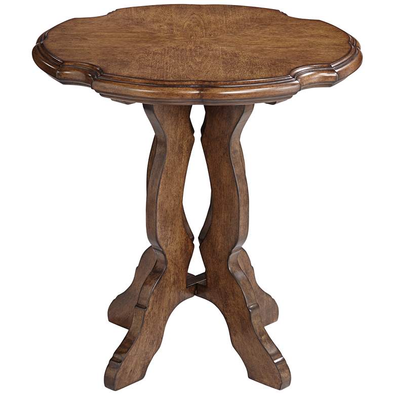 Image 2 Cottswolds 27 1/4" High Brown Wood Accent Table