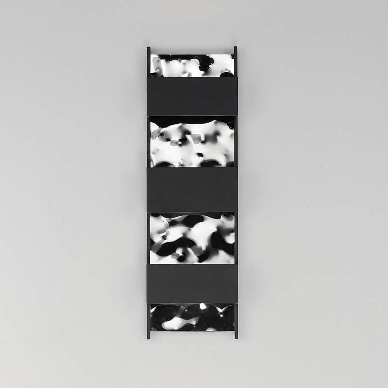 Image 3 Coulee Large LED Outdoor Wall Sconce Black more views