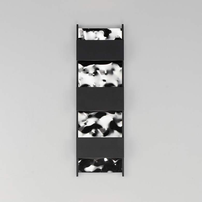 Image 5 Coulee Large LED Outdoor Wall Sconce Black more views