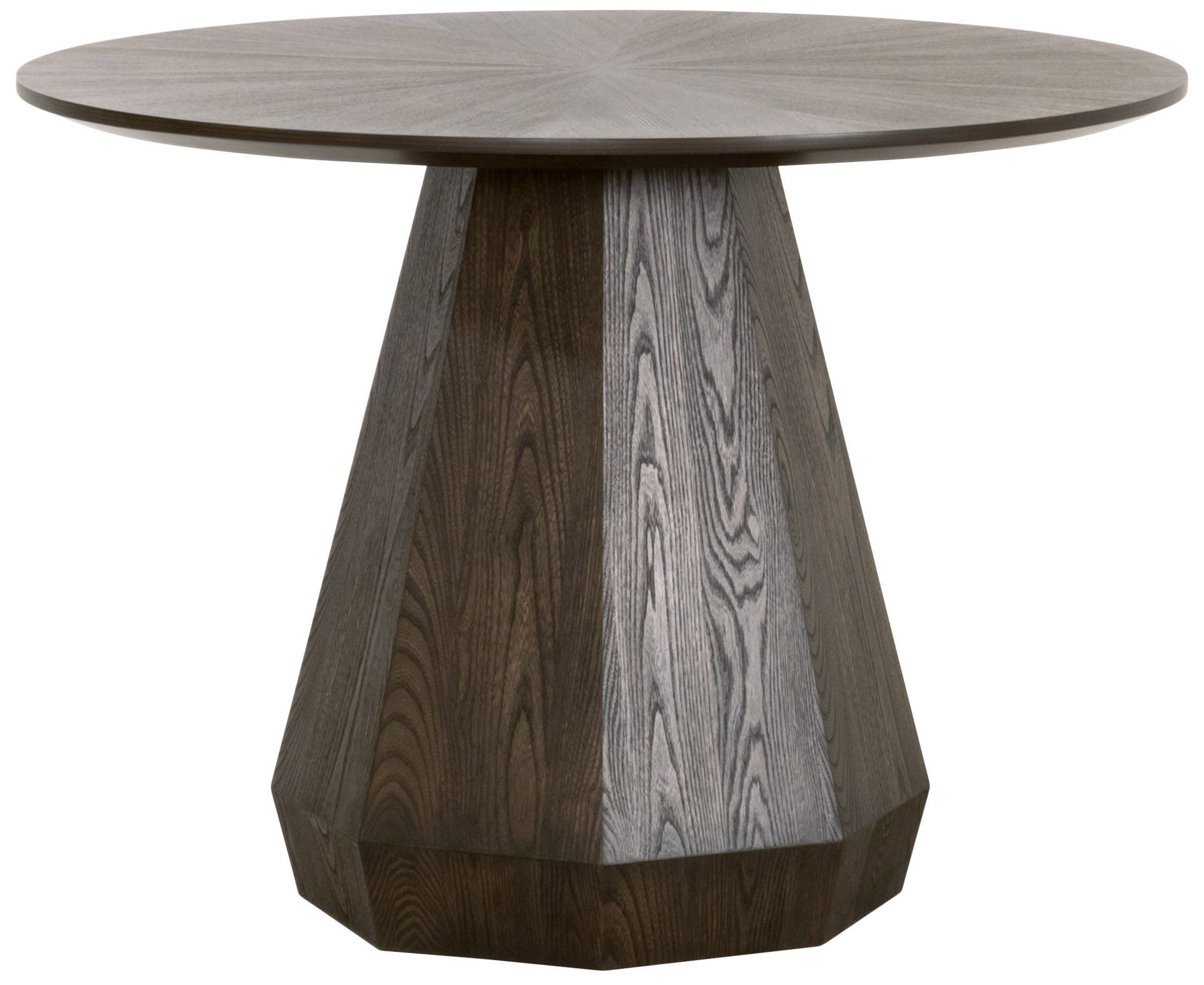 Image 5 Coulter 42" Round Dining Table, Burnished Brown Ash more views