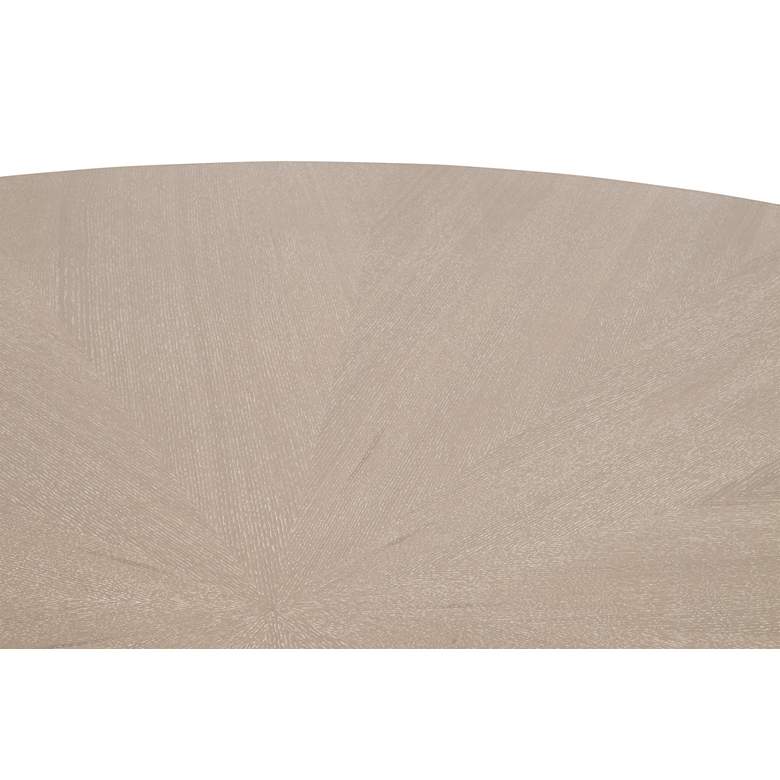 Image 5 Coulter 42" Wide Natural Gray Ash Wood Round Dining Table more views