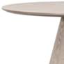 Coulter 54" Wide Natural Gray Ash Wood Round Dining Table