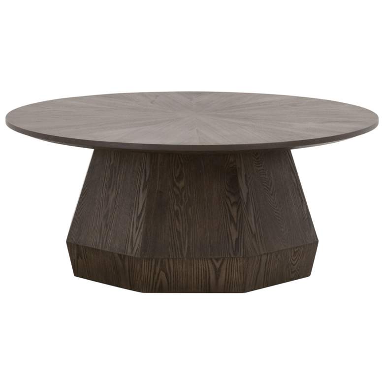 Image 1 Coulter Coffee Table, Burnished Brown Ash