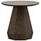 Coulter End Table, Burnished Brown Ash