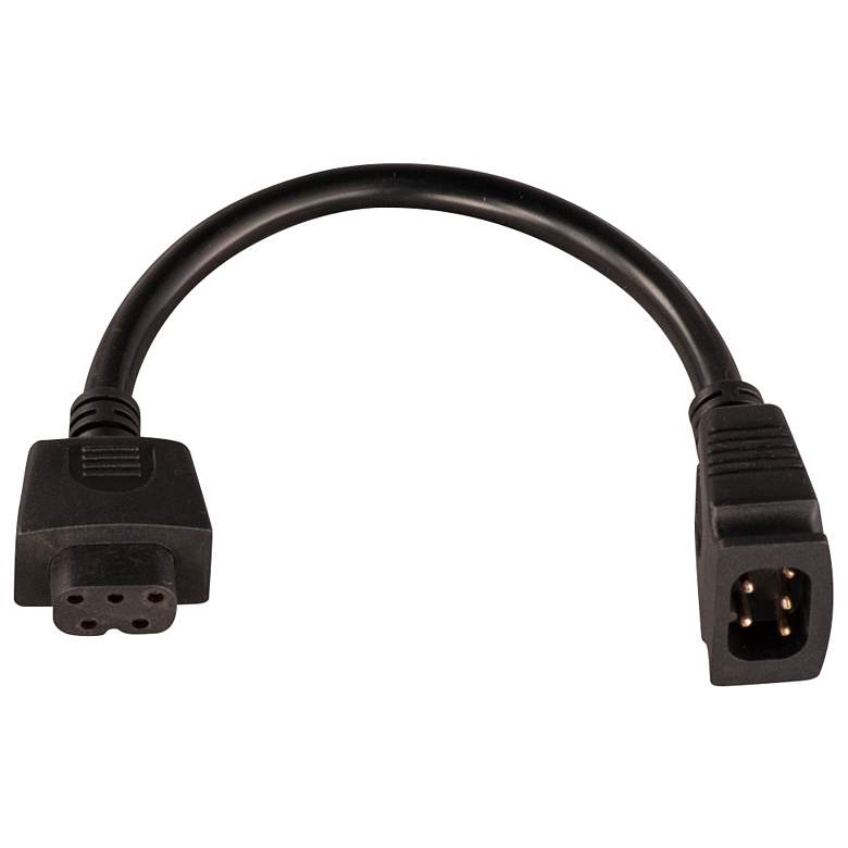 Image 1 CounterMax 12"W Black Interlink Cord for Under Cabinet Light