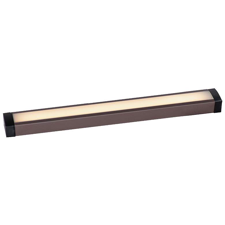 Image 1 CounterMax 12"W Bronze Slim Stick LED Under Cabinet Light