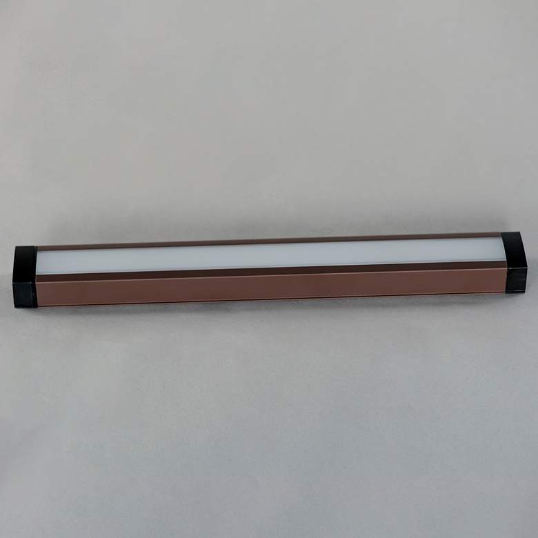 Image 2 CounterMax 12"W Bronze Slim Stick LED Under Cabinet Light more views