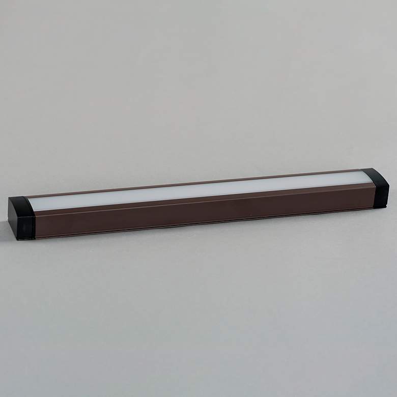 Image 3 CounterMax 12"W Bronze Slim Stick LED Under Cabinet Light more views
