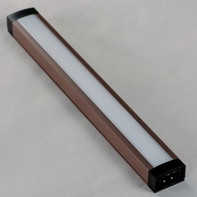 Image 5 CounterMax 12"W Bronze Slim Stick LED Under Cabinet Light more views