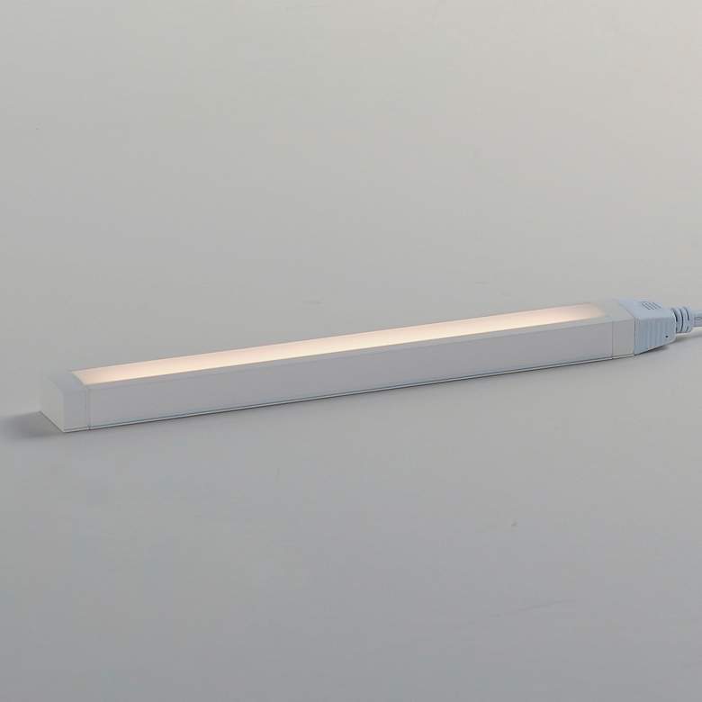 Image 2 CounterMax 12"W White Slim Stick LED Under Cabinet Light more views