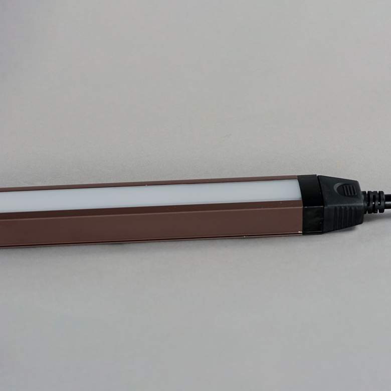 Image 2 CounterMax 18"W Bronze Slim Stick LED Under Cabinet Light more views