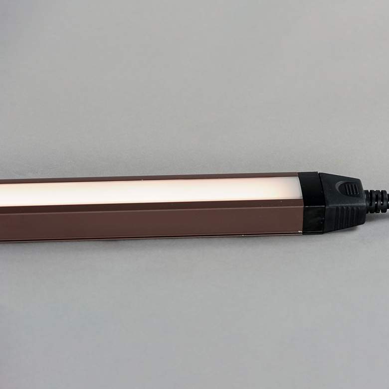 Image 3 CounterMax 18"W Bronze Slim Stick LED Under Cabinet Light more views