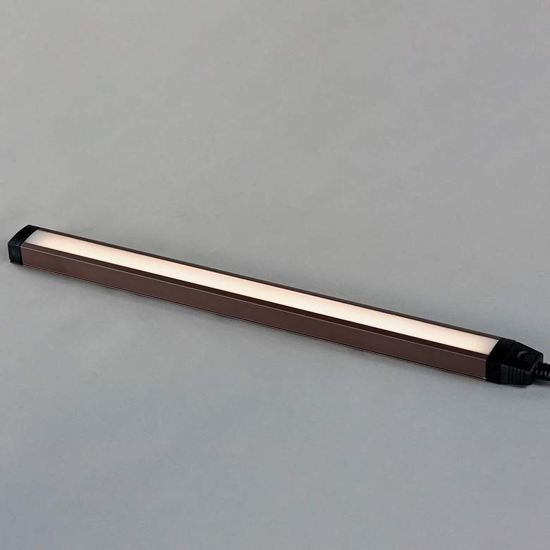 Image 5 CounterMax 18"W Bronze Slim Stick LED Under Cabinet Light more views