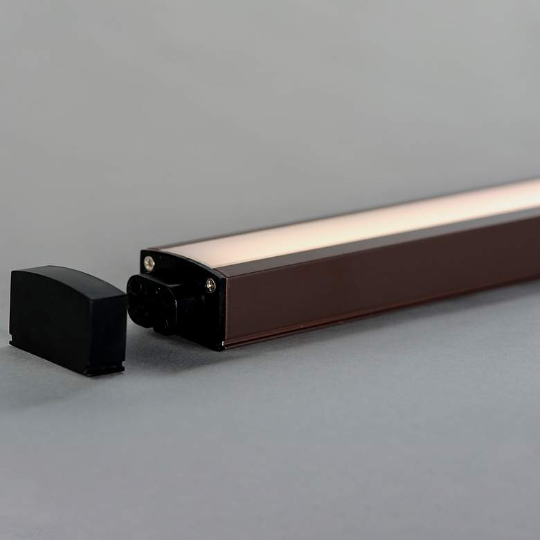 Image 6 CounterMax 18"W Bronze Slim Stick LED Under Cabinet Light more views