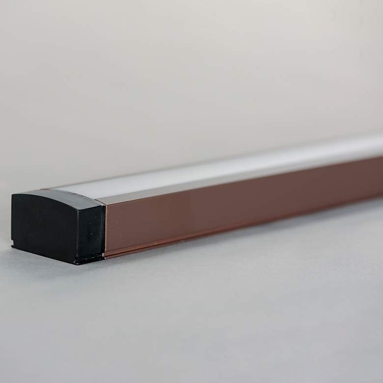 Image 7 CounterMax 18"W Bronze Slim Stick LED Under Cabinet Light more views