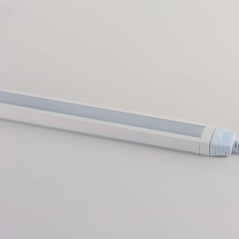 Image 5 CounterMax 18"W White Slim Stick LED Under Cabinet Light more views