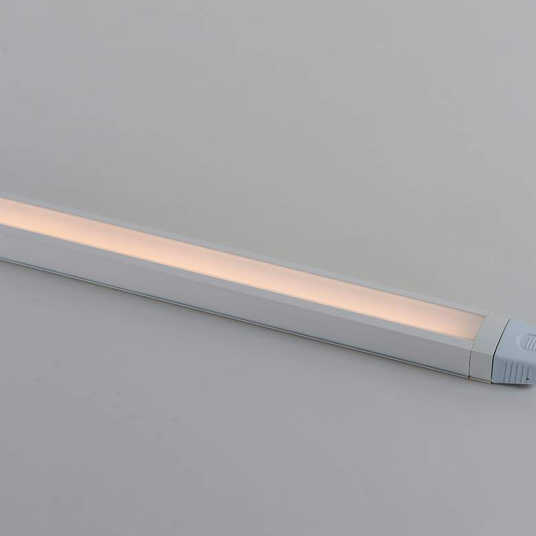 Image 6 CounterMax 18"W White Slim Stick LED Under Cabinet Light more views