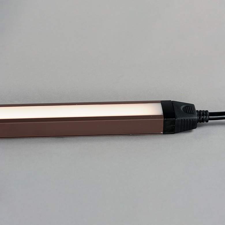 Image 3 CounterMax 24"W Bronze Slim Stick LED Under Cabinet Light more views