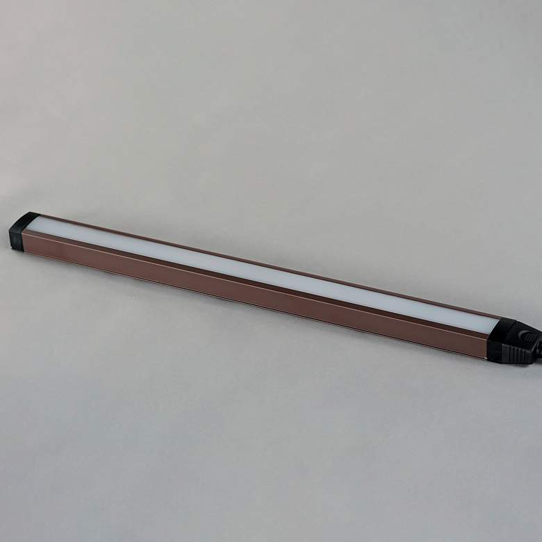 Image 4 CounterMax 24"W Bronze Slim Stick LED Under Cabinet Light more views