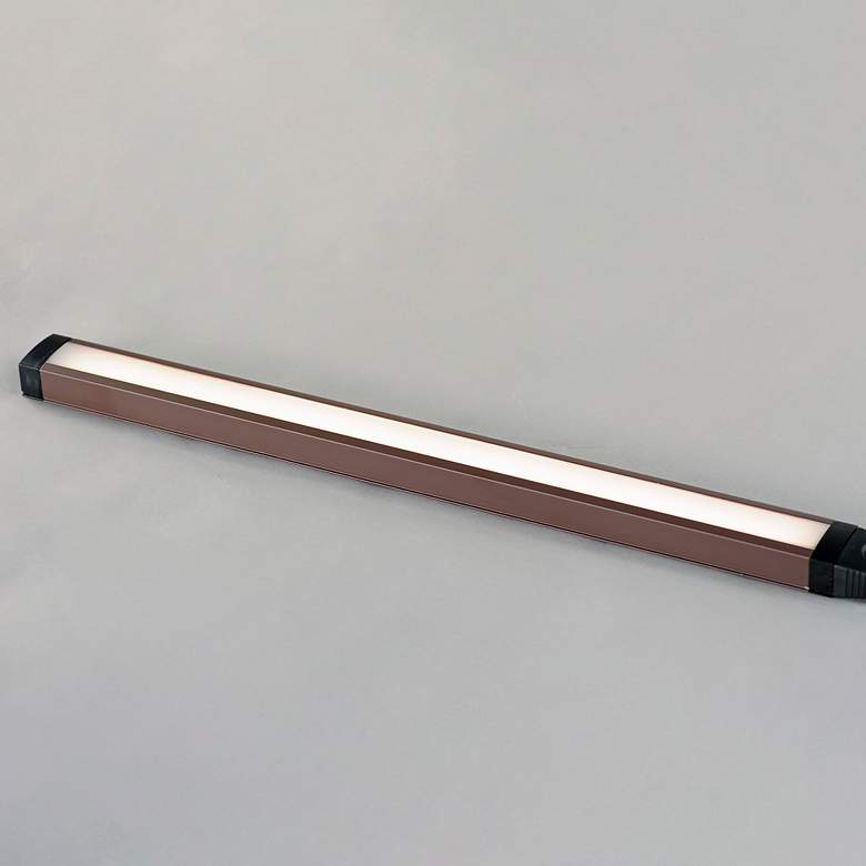 Image 5 CounterMax 24"W Bronze Slim Stick LED Under Cabinet Light more views