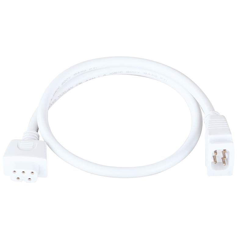 Image 1 CounterMax 24"W White Interlink Cord for Under Cabinet Light