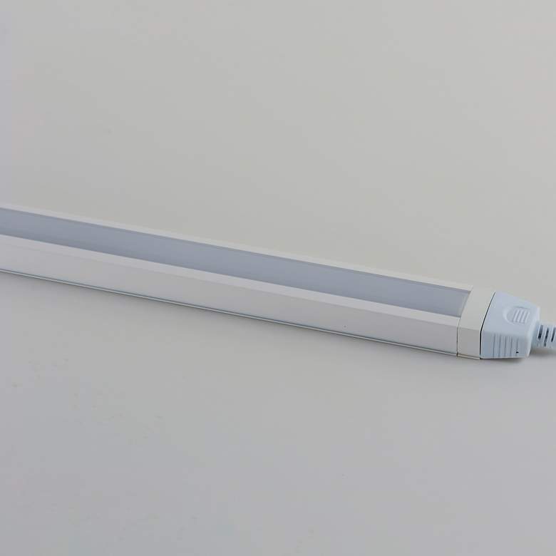 Image 6 CounterMax 24"W White Slim Stick LED Under Cabinet Light more views