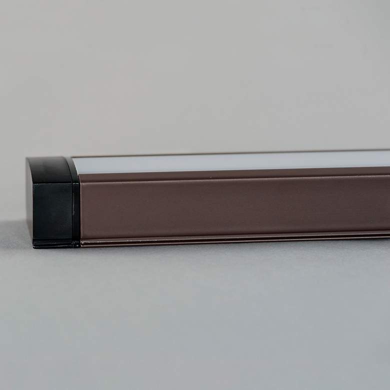 Image 7 CounterMax 30"W Bronze Slim Stick LED Under Cabinet Light more views