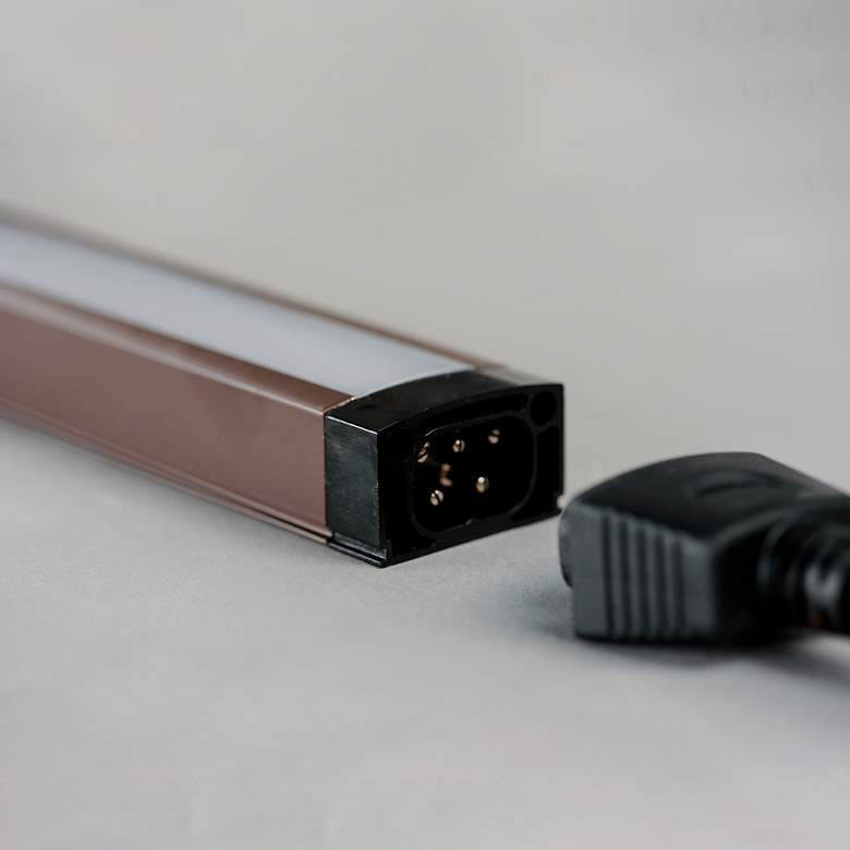 Image 6 CounterMax 36"W Bronze Slim Stick LED Under Cabinet Light more views