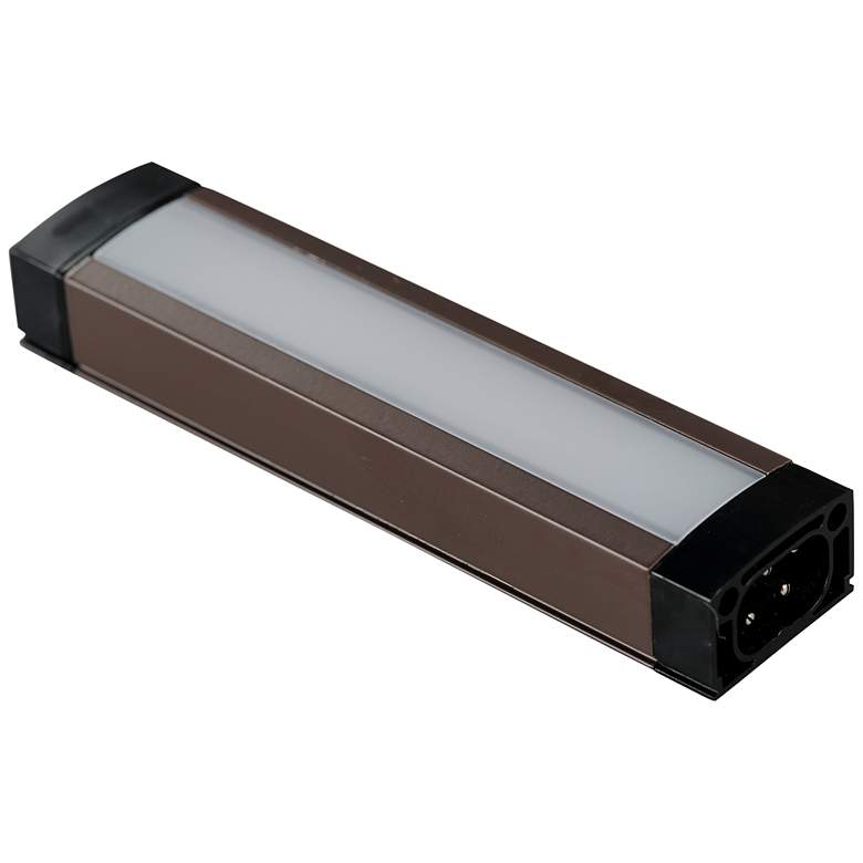 Image 2 CounterMax 6" Wide Bronze Slim Stick LED Under Cabinet Light more views
