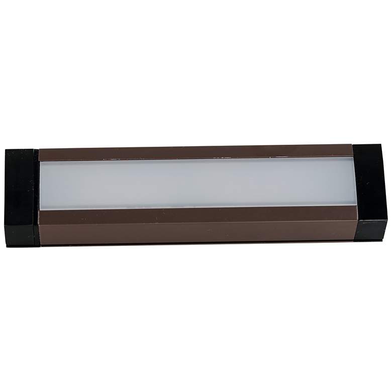 Image 4 CounterMax 6" Wide Bronze Slim Stick LED Under Cabinet Light more views