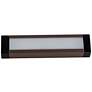 CounterMax 6" Wide Bronze Slim Stick LED Under Cabinet Light