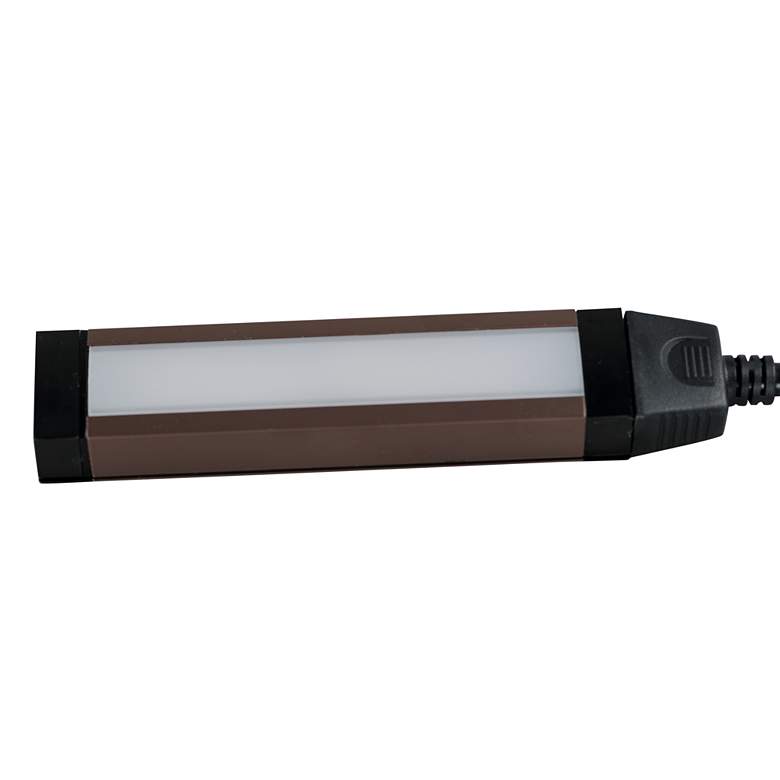 Image 6 CounterMax 6" Wide Bronze Slim Stick LED Under Cabinet Light more views