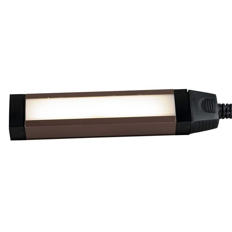 Image 7 CounterMax 6 inch Wide Bronze Slim Stick LED Under Cabinet Light more views