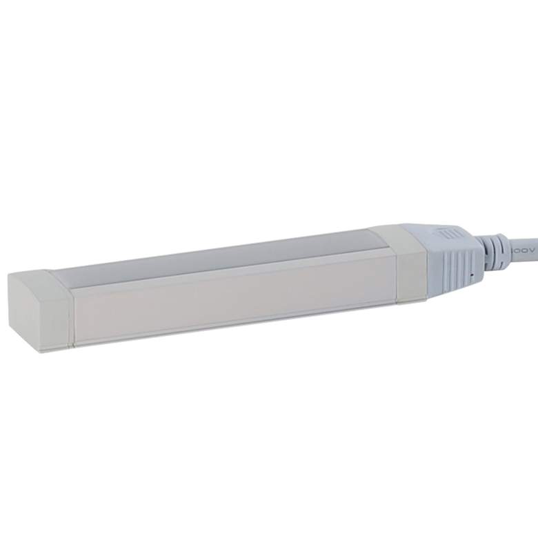 Image 2 CounterMax 6 inch Wide White Slim Stick LED Under Cabinet Light more views