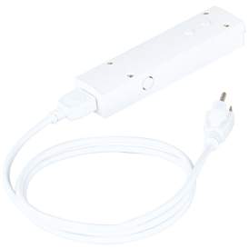 Image1 of CounterMax 7"W White Control Dimmer Tuner Hard Wire/Plug In