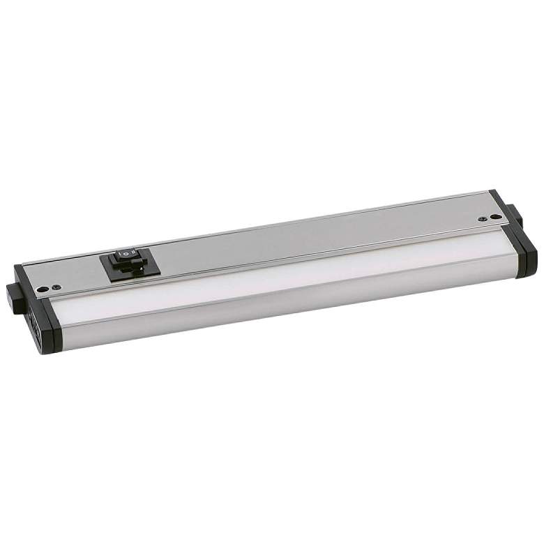 Image 1 CounterMax MX-L-120-3K 12 inch W Nickel LED Undercabinet Light
