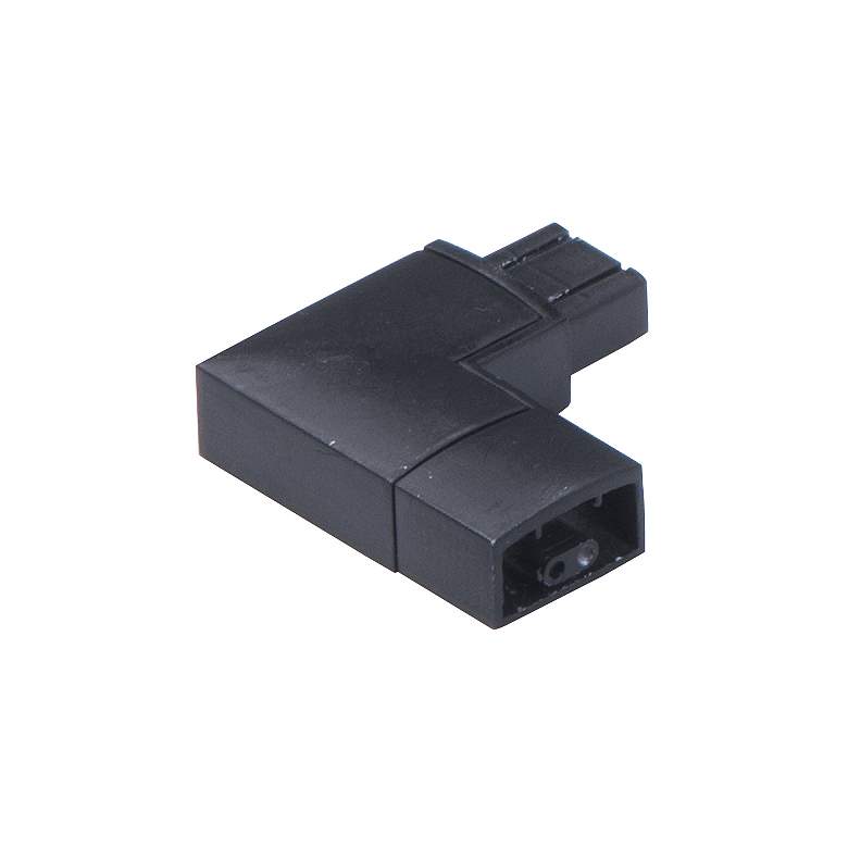 Image 1 CounterMax MX-L-24-SS Black 90-Degree Left Connector