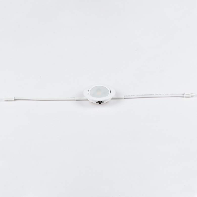 Image 4 CounterMax MX-LD-AC 1-Light 2.75" Wide White Under Cabinet Light Disc more views